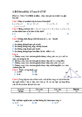 Đề thi học kỳ 2 môn Toán lớp 8 năm học 2024 - 2025 | Bộ sách Chân trời sáng tạo