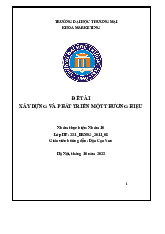 Xây dựng thương hiệu ULMEE - một thương hiệu rượu trái cây tập trung vào thế hệ trẻ | Bài thảo luận quản trị thương hiệu