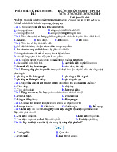 Bộ đề thi thử tốt nghiệp THPT 2025 môn Công nghệ công nghiệp bám sát đề minh họa - Số 2 (có đáp án)