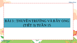 Giáo án điện tử Tiếng Việt 4 Luyện từ và câu Chân trời sáng tạo: Luyện tập về nhân hóa