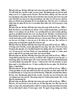 Viết 4 - 5 câu kể một việc em đã làm thể hiện tình cảm yêu quý, biết ơn bố mẹ | Tập làm văn lớp 2 | Cánh diều