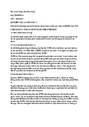 Bài kiểm tra cá nhân - Luật Hình Sự | Trường Đại học Luật, Đại học Quốc gia Hà Nội