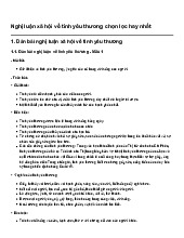 Nghị luận xã hội về tình yêu thương chọn lọc hay nhất | Ngữ văn 6