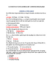 Câu hỏi ôn tập cuối kỳ Môn Văn hóa kinh doanh và khởi nghiệp | Đại học Bách Khoa Hà Nội