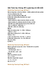 Giải Toán lớp 5 trang 167 Luyện tập chi tiết nhất