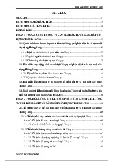Báo cáo thực tập công ty cổ phần đầu tư và sản xuất xây dựng Thăng Long | Đại học Tây Đô