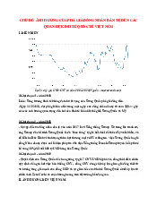 Tiểu luận Phá giá môn Kinh tế quốc tế | Học viện Chính sách và Phát triển