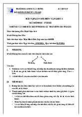 Bài tập lớn Môn Sức bền vật liệu | Đại học Xây Dựng Hà Nội