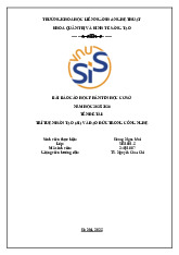 Trí tuệ nhân tạo AI và đạo đức trong công nghệ | Báo cáo học phần môn Tin học cơ sở