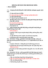 Bài kiểm tra môn Phân tích thiết kế hệ thống   | Trường đại học kinh doanh và công nghệ Hà Nội