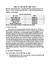 Đánh Giá Tiềm Năng Du Lịch Quảng Ninh | Môn Địa lý du lịch - Đại học Văn hóa Hà Nội