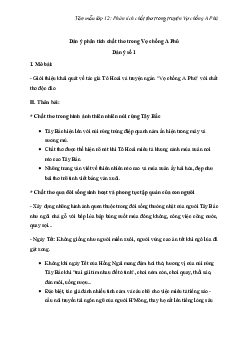 Phân tích chất thơ trong truyện Vợ chồng A Phủ (2 Dàn ý + 7 mẫu) | Văn mẫu lớp 12