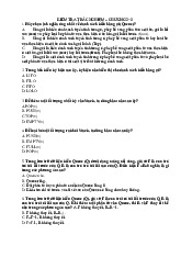 Câu hỏi kiểm tra trắc nghiệm chương 2 + 3 môn Quản lý kinh doanh   | Trường đại học Kinh Doanh và Công Nghệ Hà Nội