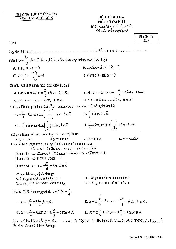 Đề kiểm tra Đại số và Giải tích 11 chương 1 năm 2018 – 2019 trường THPT Đống Đa – Hà Nội