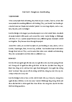 Giải Tiếng Anh 7 Unit 3: Reading | Explore English