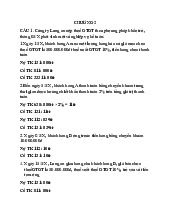 Chương 3 Môn Kế toán tài chính | Đại học Tài nguyên và Môi trường Hà Nội