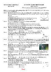 Đề Thi Thử Tốt Nghiệp 2025 Vật Lí Sở GD Bắc Giang Giải Chi Tiết