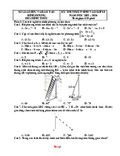Đề Tuyển Sinh 10 Môn Toán Sở GD Bình Dương 2025-2026 Có Đáp Án