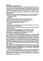 Chương 1 Câu 1: Tại sao mọi người cần BH? môn Kinh tế và phát triển nông thôn  | Học viện Nông nghiệp Việt Nam