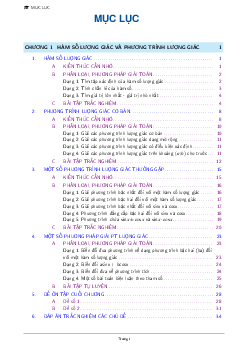 Chuyên đề hàm số lượng giác và phương trình lượng giác – Phùng Hoàng Em