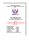 Văn hóa ẩm thực của người hoa ở Sài Gòn | Tiểu luận môn Cơ sở văn hóa Việt Nam Trường đại học sư phạm kỹ thuật TP. Hồ Chí Minh