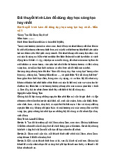 Bài thuyết trình Làm đồ dùng dạy học sáng tạo hay nhất