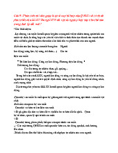 Tài liệu ôn thi Môn Triết học Mác - Lênin | Đại học Bách Khoa Hà Nội