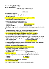 Bt chương 456. Kinh tế vi mô