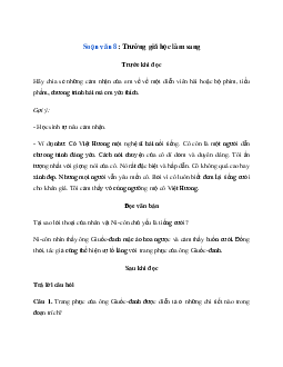 Soạn bài: Trưởng giả học làm sang Ngữ Văn 8 | Kết nối tri thức