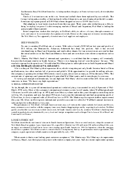 Tài liệu đọc: Walmart môn Tiếng Anh B2 / Đại học nội vụ Hà Nội