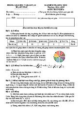 .Đề học kì 2 Toán 9 năm 2024 – 2025 phòng GD&ĐT Thạch Thất – Hà Nội có đáp án