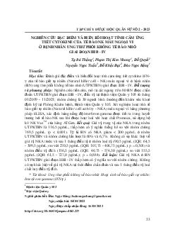 Tạp chí y dược học quân sự số 2-2023