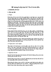 Đề cương ôn tập học kỳ 2 môn Ngữ Văn lớp 8 năm học 2024 - 2025  | Bộ sách Cánh diều