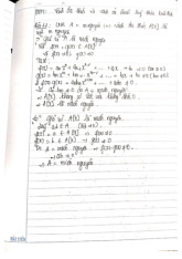 Bài tập Vành Đa Thức & Chuỗi Lũy Thừa + Đa Thức trên Q môn Cấu trúc đại số | Đại học Sư phạm Hà Nội