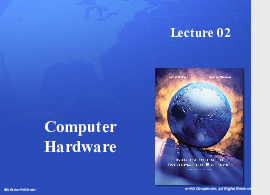 Lecture 02 - Computer Hardware