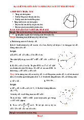 Phương Pháp Giải Hình 9 Liên Hệ Giữa Dây Và Khoảng Cách Từ Tâm Đến Dây