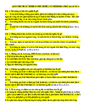 TOP Câu hỏi trắc nghiệm Môn Chủ nghĩa xã hội khoa học | Đại học Kinh Tế Quốc Dân