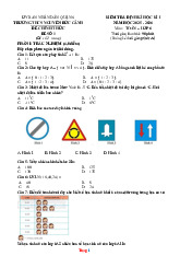 Đề Thi Học Kỳ 1 Môn Toán 6 THCS Nguyễn Đức Cảnh 2025-2026 Có Đáp Án