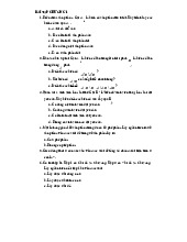 Bài tập chương 1 đến chương 4 môn Xác suất thống kê| Trường Đại học Ngoại Thương