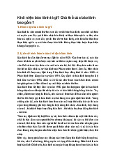 Khái niệm bảo lãnh là gì? Chủ thể của bảo lãnh bao gồm?