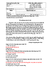 Ề thi ôn tán va ếng ệtớp 5 ọc ì 1