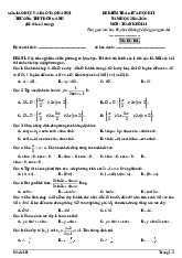 Đề giữa học kỳ 1 Toán 11 năm 2024 – 2025 trường THPT Đông Anh – Hà Nội