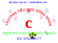 Giáo án điện tử Tiếng việt 1 bài 3 Chân trời sáng tạo : Dấu huyền dấu sắc