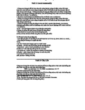 Tổng Hợp Ngữ Pháp Tiếng Anh Lớp 9 Global Success - Các Đơn Vị Học