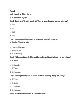 Câu hỏi trắc nghiệm ôn tập  môn Kinh tế chính trị Mác - Lênin  | Học viện Nông nghiệp Việt Nam