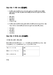 Quy tắc phát âm - Hàn Quốc Học | Trường Đại học Ngoại ngữ, Đại học Quốc gia Hà Nội