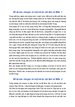 Viết bài văn kể lại câu chuyện về một nhân vật lịch sử | Tập làm văn 4
