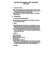 Nội Dung Chỉ Thị Kháng Chiến Kiến Quốc (25/11/1945) - Tổng Quan