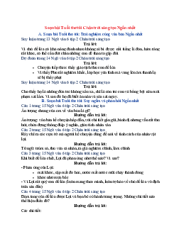 Soạn Văn 6 siêu ngắn - Chân trời sáng tạo bài Tuổi thơ tôi