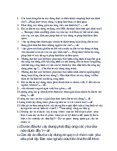 Tài liệu ôn tập cho kỳ thi | Môn Pháp luật xây dựng - Đại học Xây Dựng Hà Nội